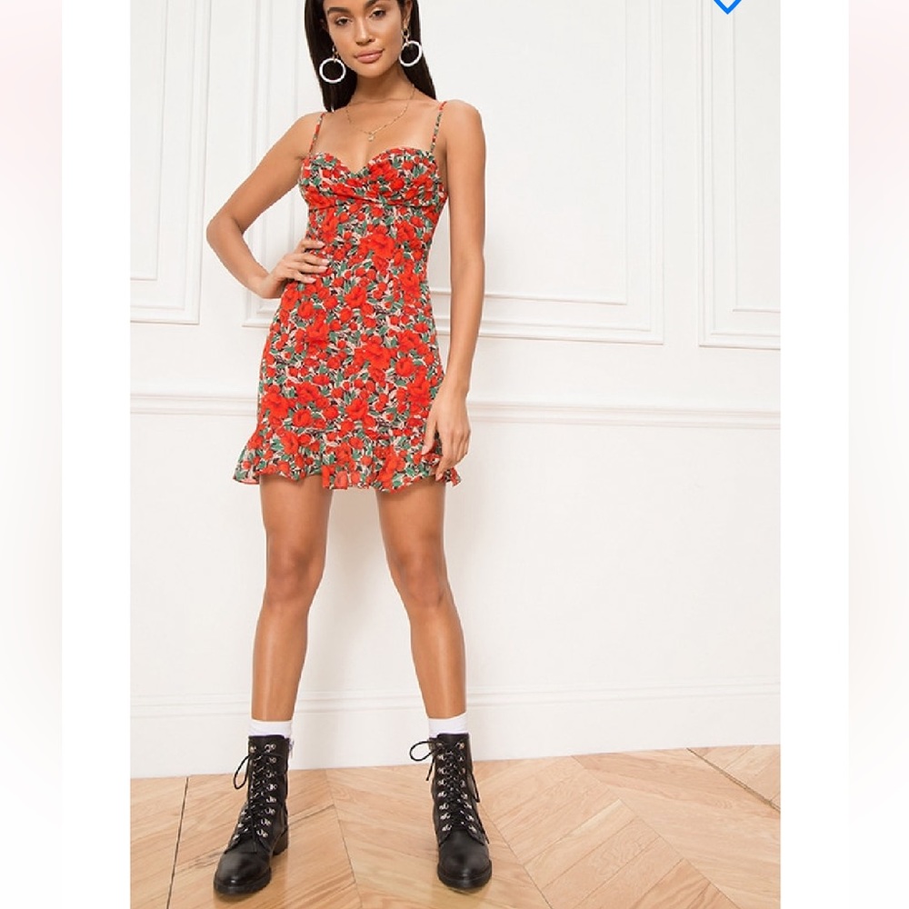 Revolve Superdown Mini Floral Dress